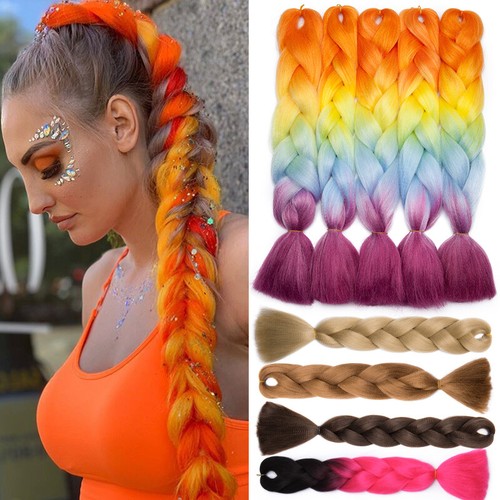 Box braids farbige jumbo - farbige,