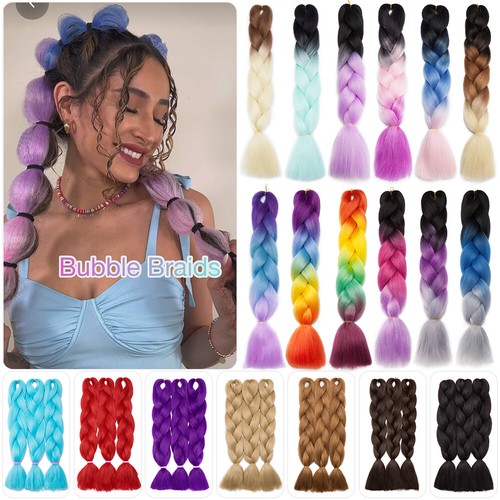 Bubble jumbo flechten - bubble,
